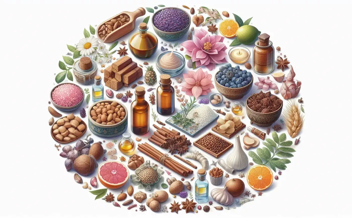 12 ماده اولیه پرکاربرد در صنعت عطر و طعم