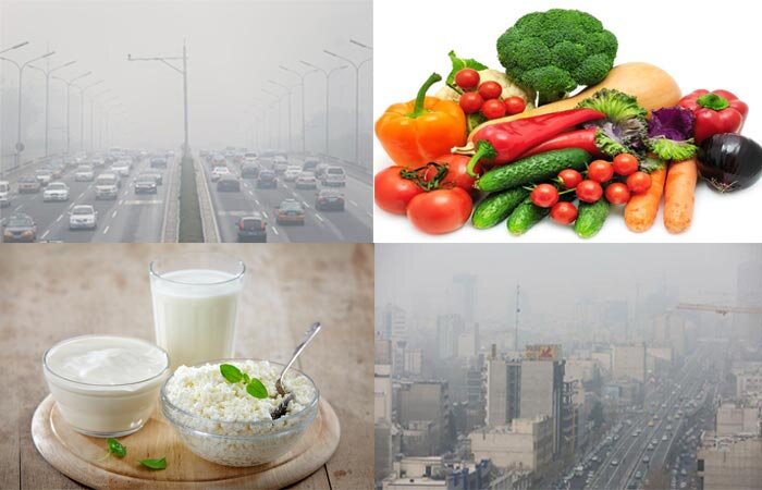 تغذیه مناسب در شرایط آلودگی هوا چیست؟ - ایمنا