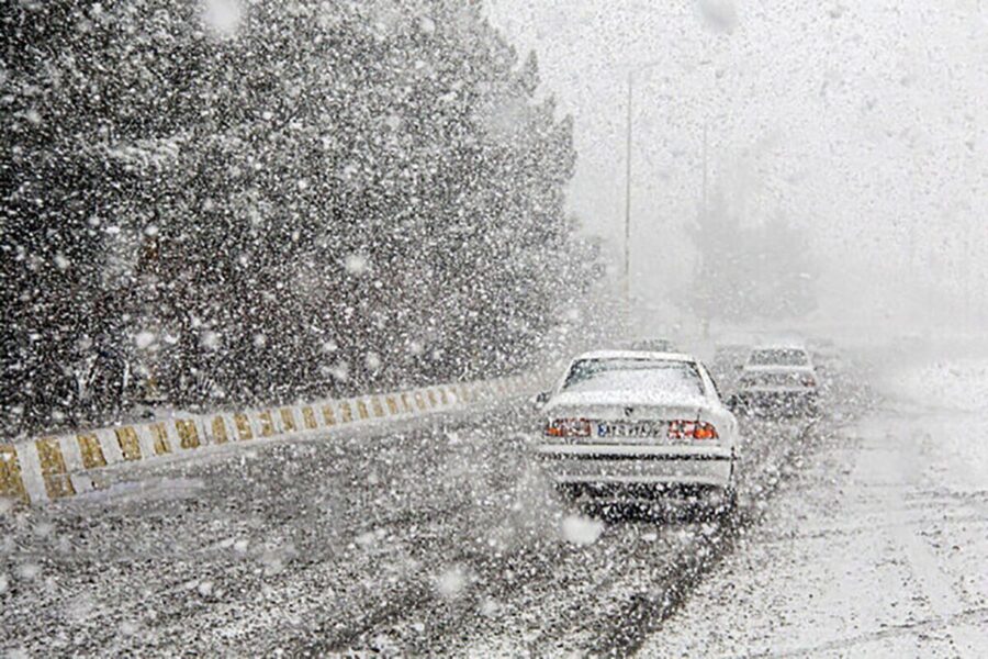 بارش برف و باران سنگین در جاده‌های ۱۲ استان / هشدار مه گرفتگی و لغزندگی جاده‌ها امروز یکشنبه ۷ دی‌