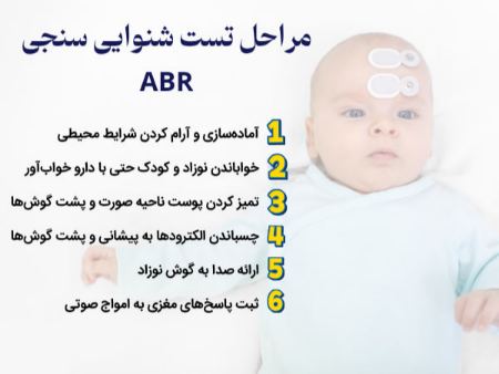 تست شنوایی سنجی نوزاد و کودکان