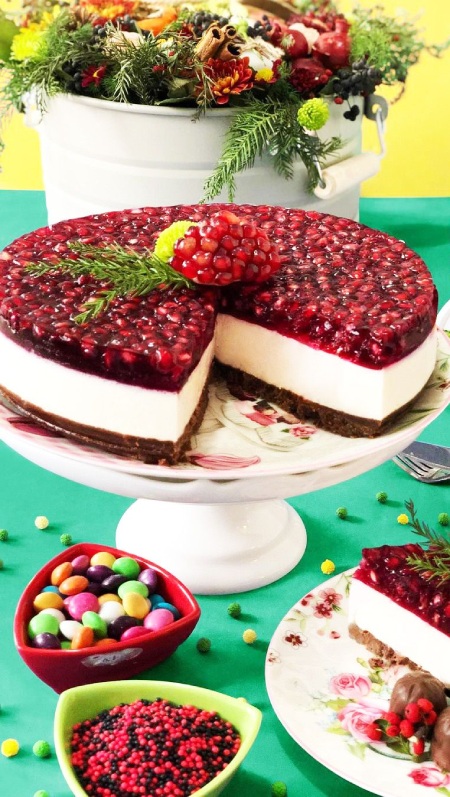 روش های درست کردن کیک انار