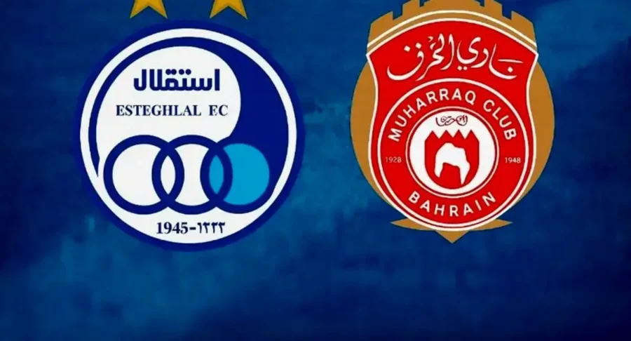 پخش زنده بازی استقلال - المحرق امروز چهارشنبه ۳ دی + لینک تماشا