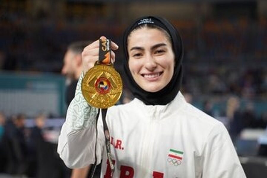 کاراته ایران در جهان / دختر ایرانی رتبه اول شد