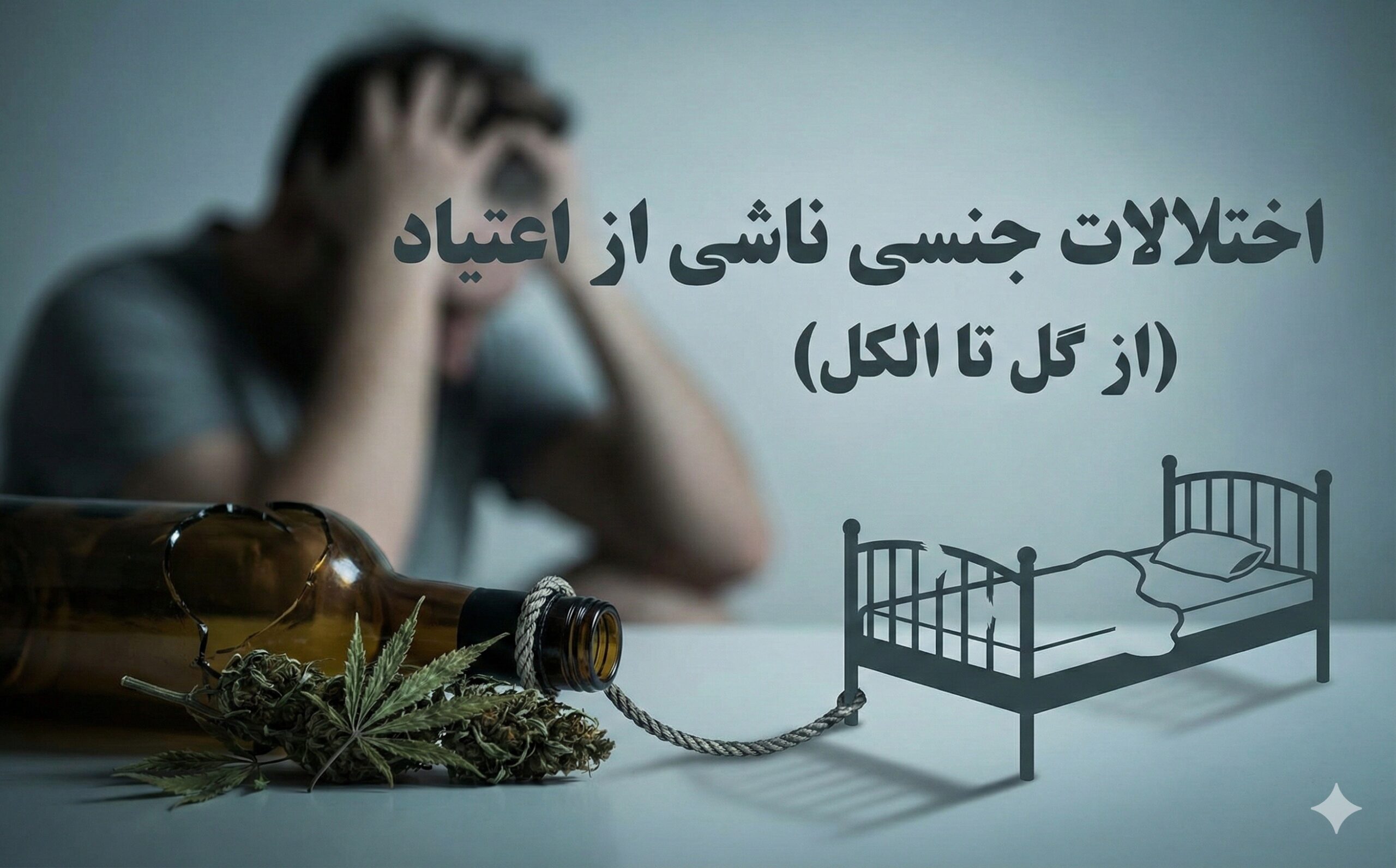 اختلالات جنسی ناشی از اعتیاد (از گل تا الکل)