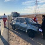 برخورد زنجیره‌ای خودروها در محور کیاسر ۱۵ مصدوم برجای گذاشت