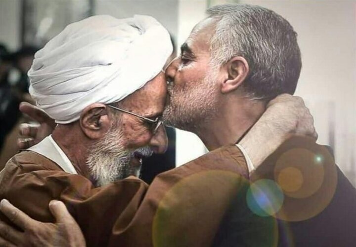 سردار حاج قاسم سلیمانی و علامه مصباح یزدی؛ اشتراکاتی فراتر از نقش‌ها
