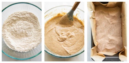 طرز پخت نان موز و دارچین