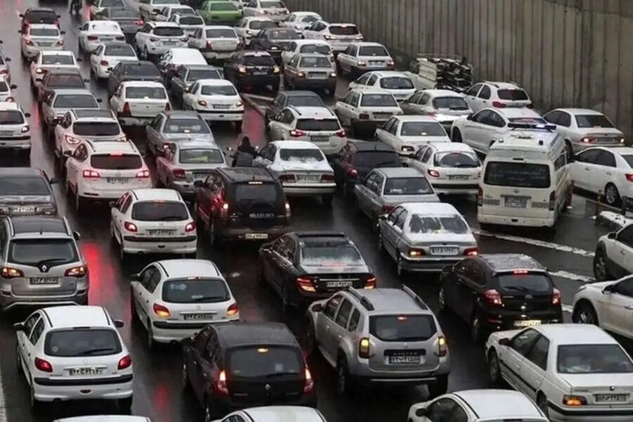 قفل ترافیکی در چالوس / وضعیت جاده‌های شمالی کشور پنجشنبه ۱۱ دی ۱۴۰۴