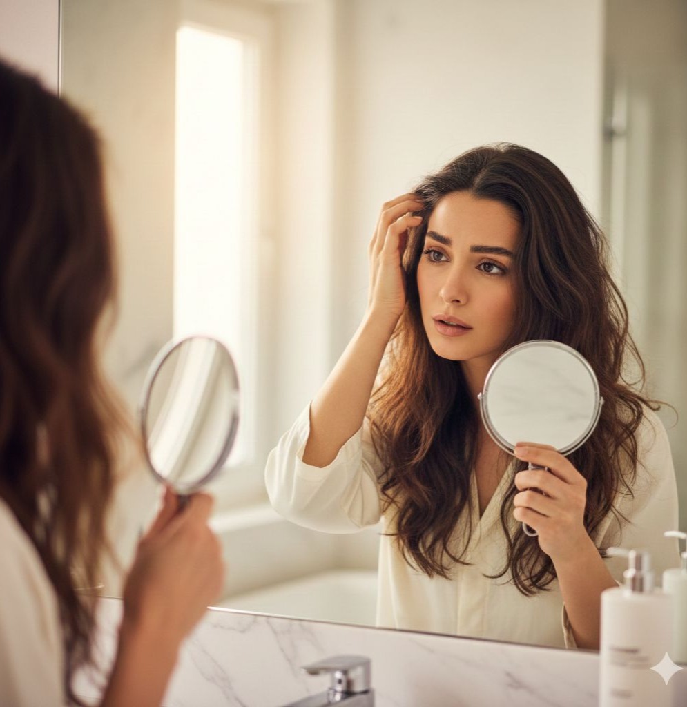 بهترین روش برای تشخیص چرب یا خشک بودن مو و پوست کف سر چیست؟