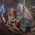 انفجار شدید در قم / یک ساختمان مسکونی کامل ویران شد