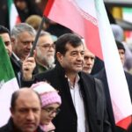 حضور وزیر ورزش در راهپیمایی ۲۲ بهمن