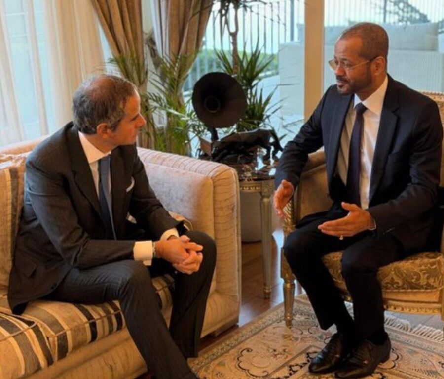 رایزنی وزیر امور خارجه عمان و رافائل گروسی در ژنو