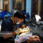 رزمایش ملی سلامت در حرم حضرت شاهچراغ(ع)؛ پزشکان جهادی پای کار مردم