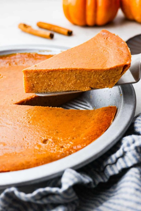 طرز درست کردن پای کدوحلوایی بدون خمیر (کراست لس)