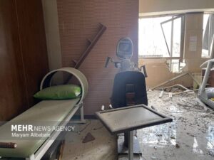 اقدامات درمانی دانشگاه علوم پزشکی ایران در دوران جنگ