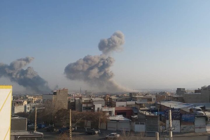 انفجار کنترل شده در تبریز