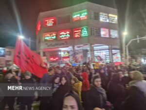 اوج خروش مردمی در میدان مشگین شهر