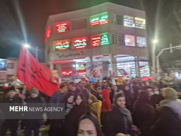 اوج خروش مردمی در میدان مشگین شهر