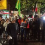 تداوم حضور حماسی مردم محلات زیر بارش باران در پنجاه و یکمین قرار عاشقی