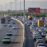 ترافیک سنگین در آزادراه قزوین–کرج–تهران/چند محور مهم مسدود شد
