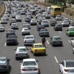 ترافیک سنگین در آزادراه‌های منتهی به تهران گزارش شد