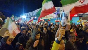 حضور ناواستوار یکم‌ «رضا کاغذلو» در اجتماع شبانه رامیان