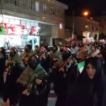 رژه اقتدار بانوان گردان کوثر گلوگاه