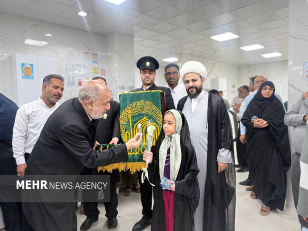 عطر رضوی در فضای بیمارستان حضرت ابوالفضل (ع) میناب طنین‌انداز شد