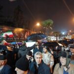 نوشهری ها زیرباران آمدند