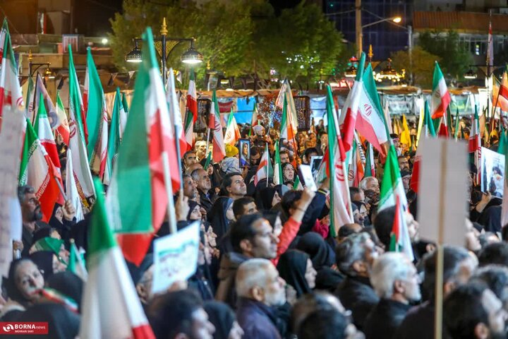 پنجاه و هفتمین شب حماسه‌سازی مردم قزوین