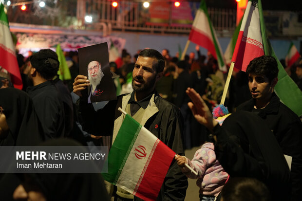 پنجاه و چهارمین اجتماع نحن منتقمون مردم کرمانشاه