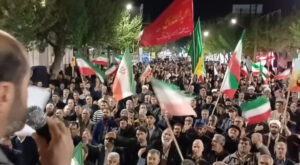 اجتماع باشکوه شبانه میاندوآب در خیابان