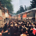 اعزام نمادین نوجوانان همدانی به جبهه