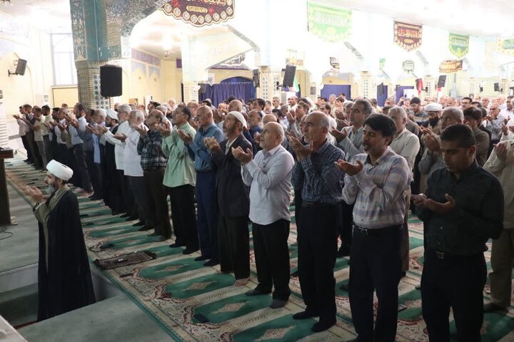 اقامه نماز عید قربان در لامرد