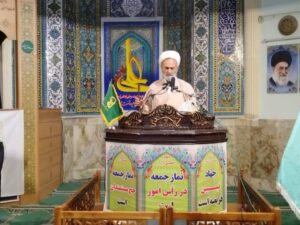 امروز با شکست ابرقدرت‌ها پرچم دین و غدیر را بلند کرده‌اید