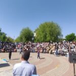 برگزاری همایش پیاده‌روی خانوادگی و دانش‌آموزی در مراغه