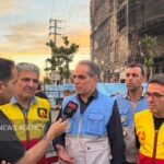 تخلیه اضطراری دو هزار نفر در آتش‌سوزی ارغوان از وقوع فاجعه جلوگیری کرد