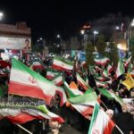 تداوم میدان داری مردم کرمان در شب هشتاد و دوم