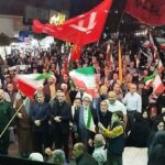 تصاویر هوایی از هفتاد و هشتمین اجتماع شبانه مردم آستانه اشرفیه