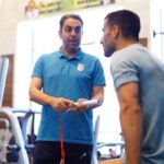 تمرینات بدنسازی بازیکنان تیم ملی/ تاکید بر اجرای دقیق و اصولی حرکات