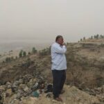 دود زباله در آسمان لنده؛آتش‌سوزی جایگاه پسماند به جنگل‌ها خسارت زد