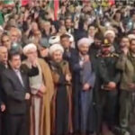 طنین فریاد «حیدرحیدر» مردم خوی در تجمع شبانه