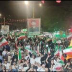 فریاد «الله‌اکبر، خامنه‌ای رهبر» مردم خرم‌آباد