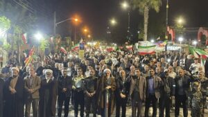 موج شبانه در گرگان فروکش نکرد؛ مردم همچنان در صحنه