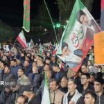 ندای «الله اکبر خامنه ای رهبر» مردم اردبیل در خیابان های این شهر