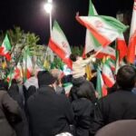 نمایش همبستگی مردم تبریز در موج هفتادوچهارم