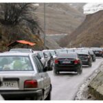 هشدار به مسافران شمال/ باران به هراز و فیروزکوه رسید