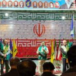 هفتاد و پنجمین تجمع شبانه مردم اهر با حضور خادمیاران رضوی