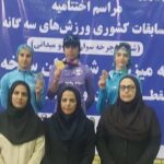 کسب عنوان نخست سه گانه کاران آذربایجان شرقی در مسابقات قهرمانی کشور