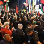 گرگانی‌ها در شصت‌وهفتمین شب بارانی هم میدان را ترک نکردند